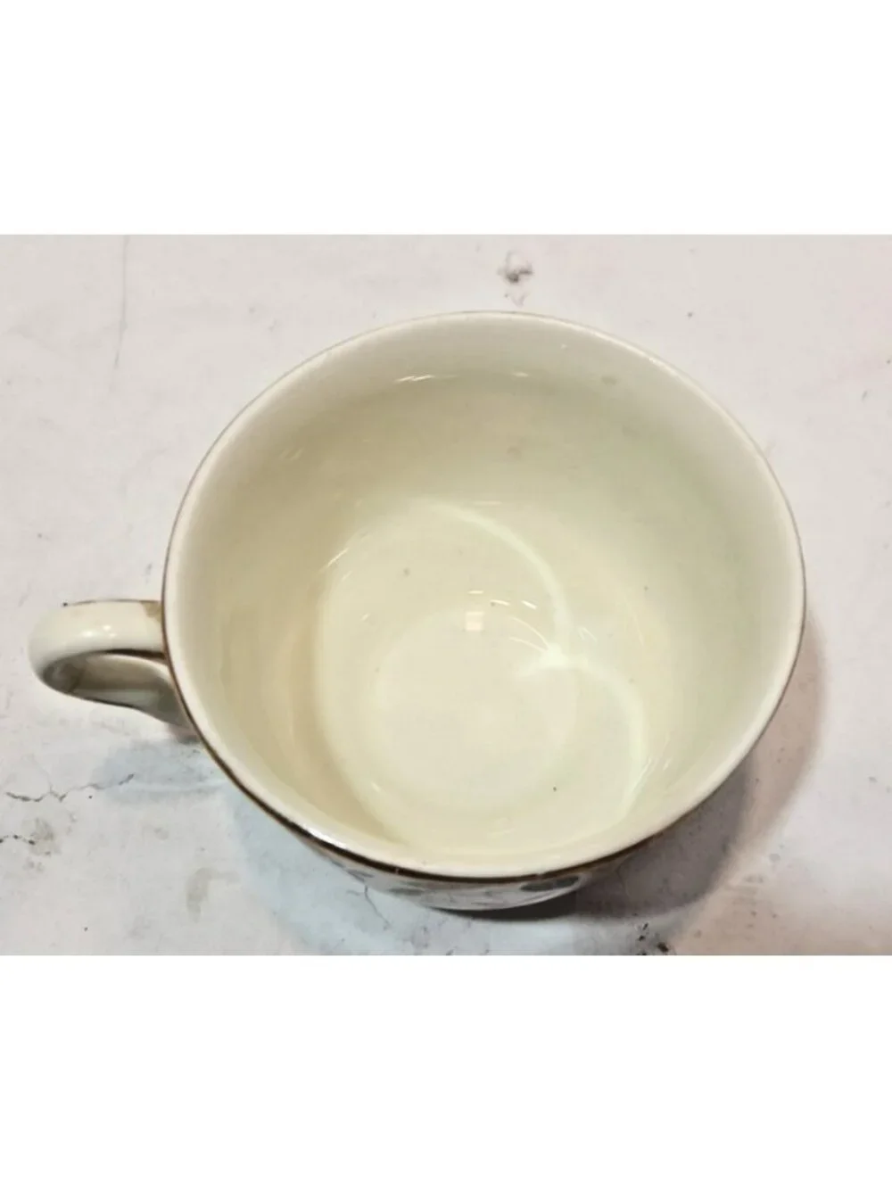 Vtg Superior Hall Quality Dinnerware Autumn Leaf  Tea /Coffee Cups Set of 4